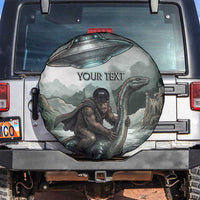 Bigfoot Loch Ness Monster UFO Believe Personalized Spare Tire Cover World Cryptids Gothic Style