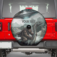 Bigfoot Loch Ness Monster UFO Believe Personalized Spare Tire Cover World Cryptids Gothic Style