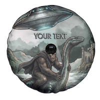 Bigfoot Loch Ness Monster UFO Believe Personalized Spare Tire Cover World Cryptids Gothic Style