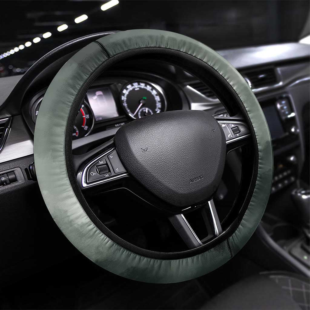 Bigfoot Loch Ness Monster UFO Believe Steering Wheel Cover World Cryptids Gothic Style