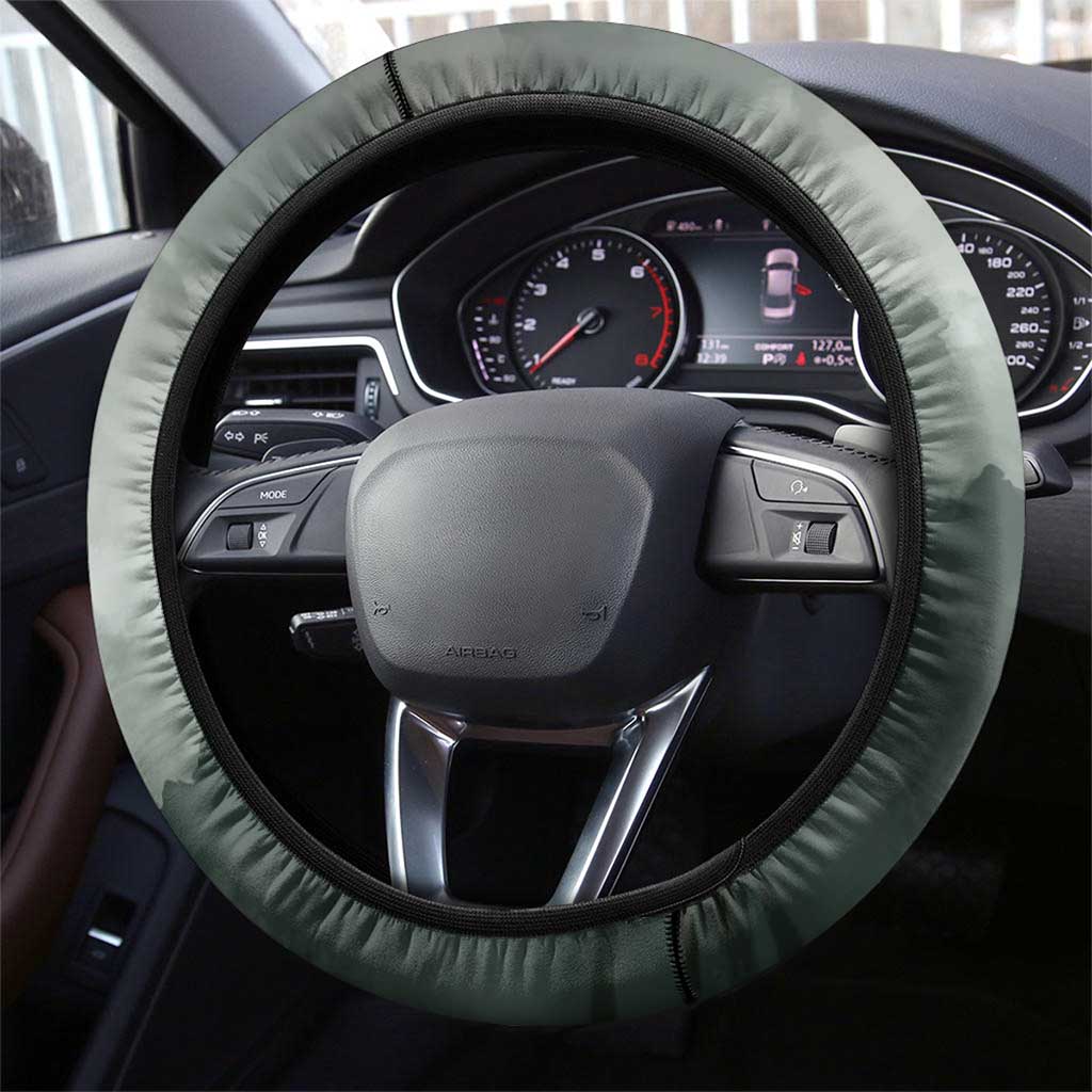 Bigfoot Loch Ness Monster UFO Believe Steering Wheel Cover World Cryptids Gothic Style