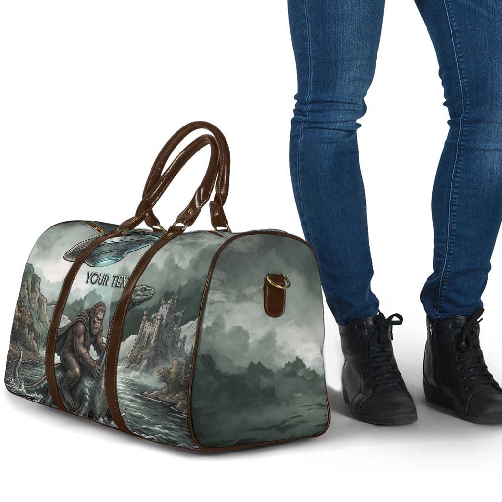 Bigfoot Loch Ness Monster UFO Believe Personalized Travel Bag World Cryptids Gothic Style