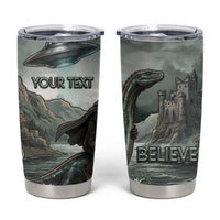 Bigfoot Loch Ness Monster UFO Believe Personalized Tumbler Cup World Cryptids Gothic Style