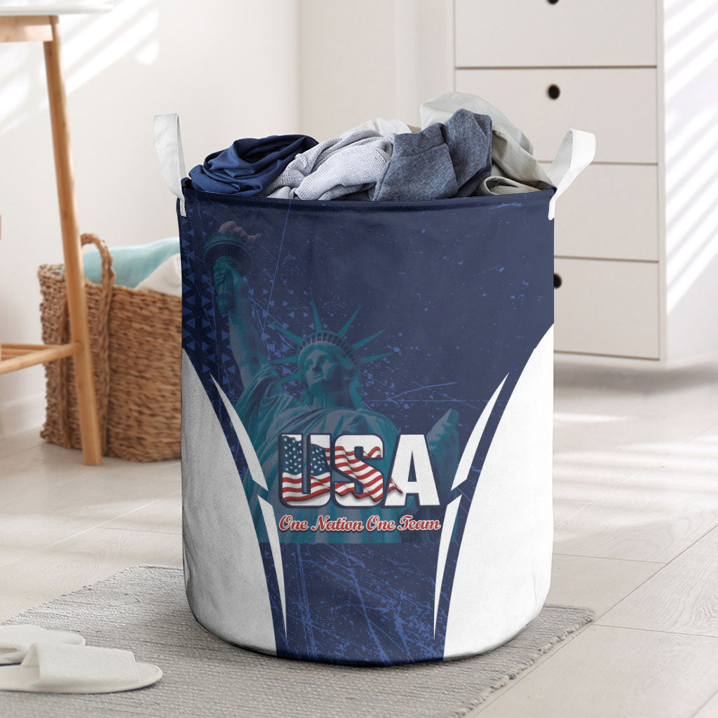United States 2026 Soccer Laundry Basket Go USA One Nation One Team