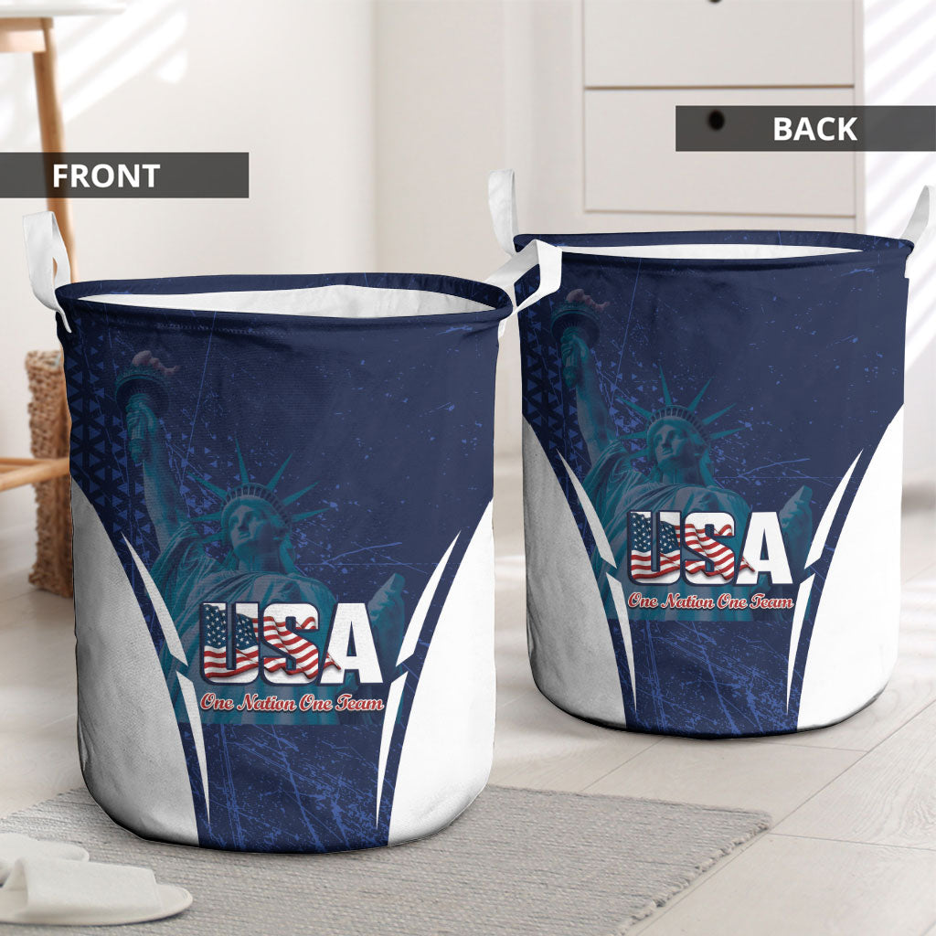 United States 2026 Soccer Laundry Basket Go USA One Nation One Team