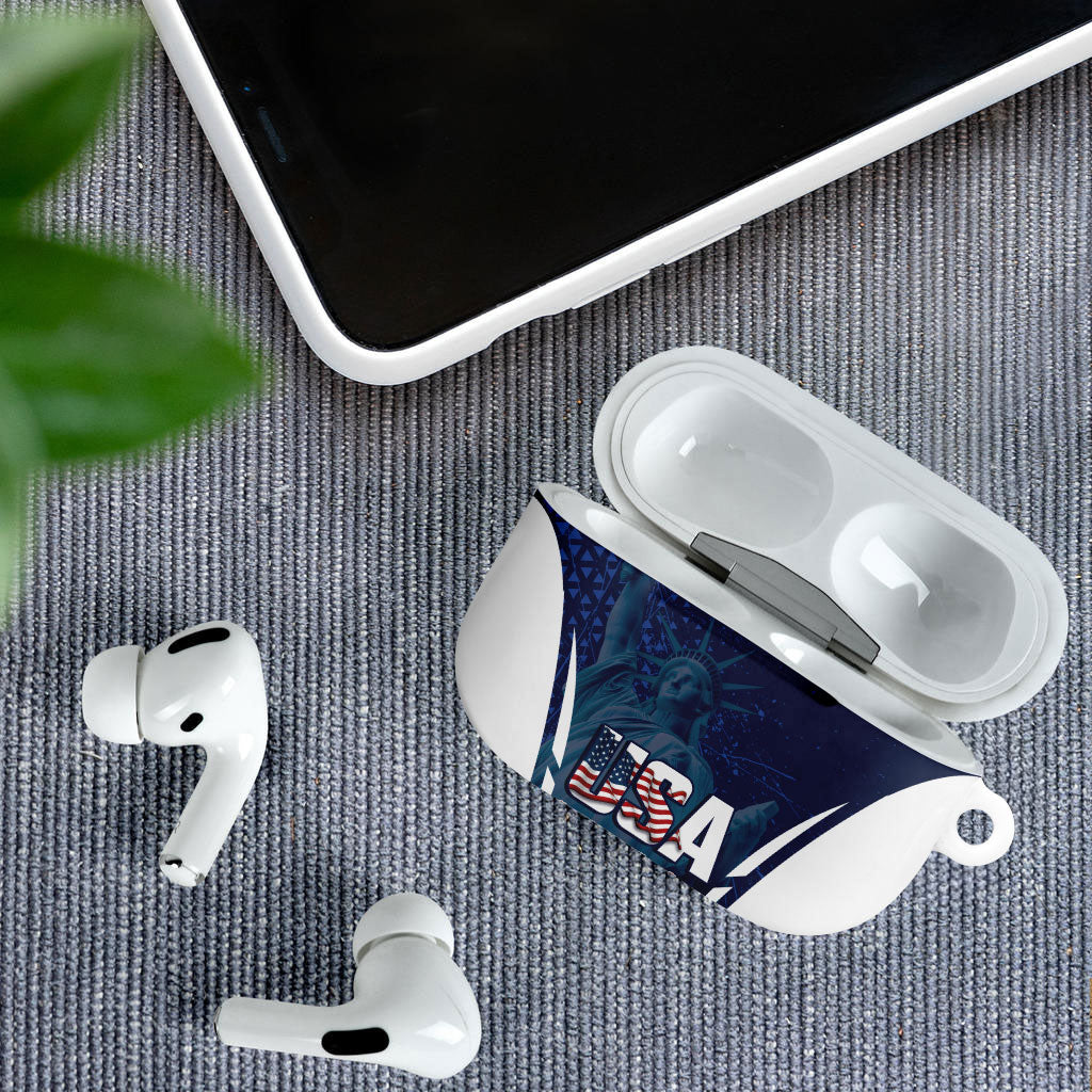United States 2026 Soccer AirPods Case Go USA One Nation One Team