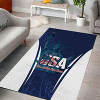 United States 2026 Soccer Area Rug Go USA One Nation One Team
