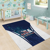 United States 2026 Soccer Area Rug Go USA One Nation One Team