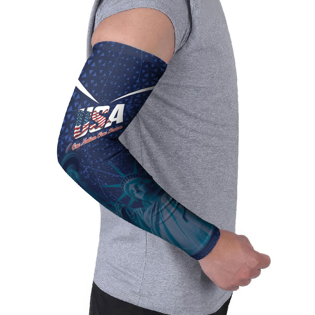 United States 2026 Soccer Custom Arm Sleeves Go USA One Nation One Team