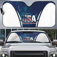 United States 2026 Soccer Auto Sun Shade Go USA One Nation One Team
