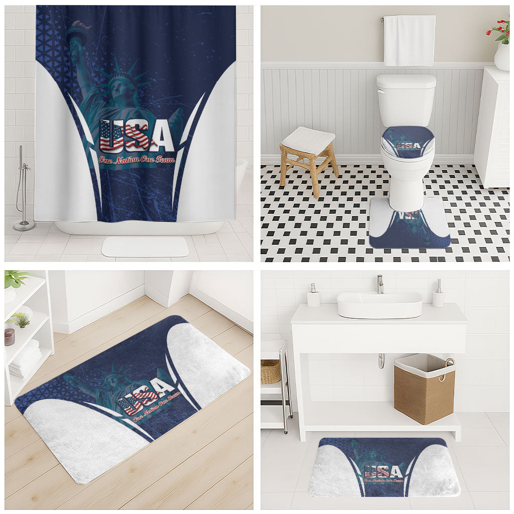 United States 2026 Soccer Bathroom Set Go USA One Nation One Team