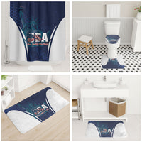 United States 2026 Soccer Bathroom Set Go USA One Nation One Team
