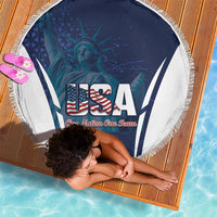 United States 2026 Soccer Beach Blanket Go USA One Nation One Team