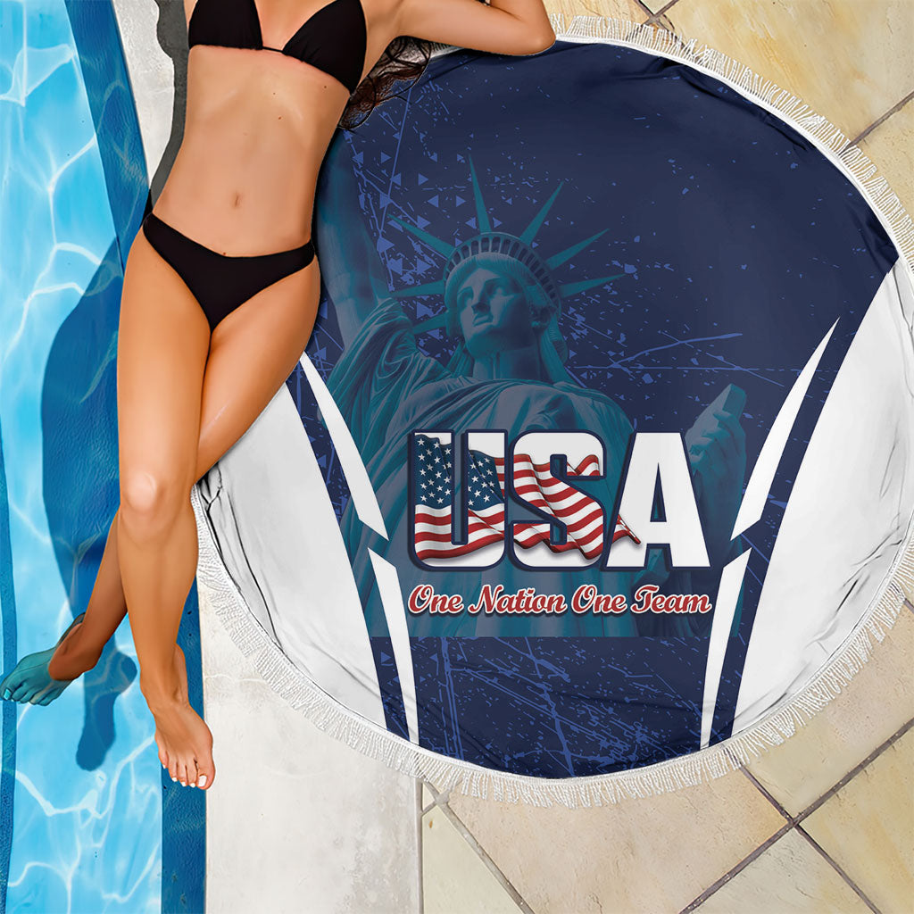 United States 2026 Soccer Beach Blanket Go USA One Nation One Team