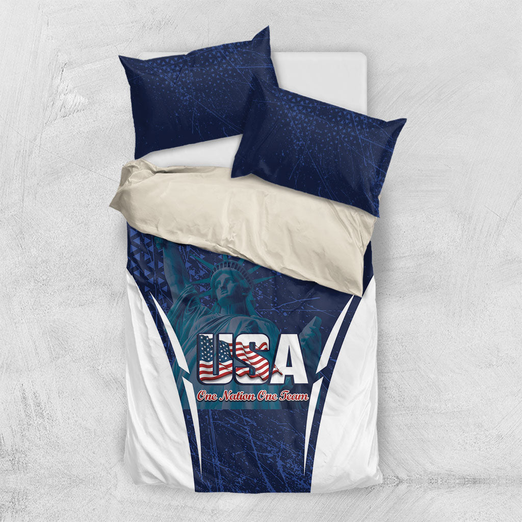 United States 2026 Soccer Bedding Set Go USA One Nation One Team