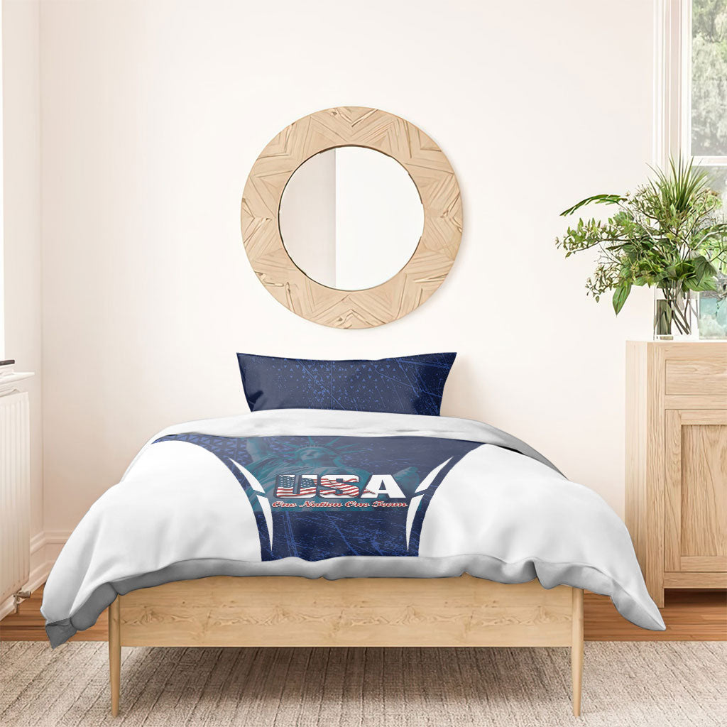 United States 2026 Soccer Bedding Set Go USA One Nation One Team