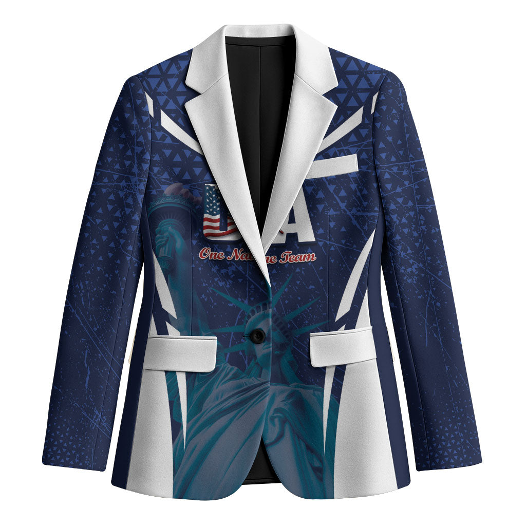 United States 2026 Soccer Custom Blazer Go USA One Nation One Team