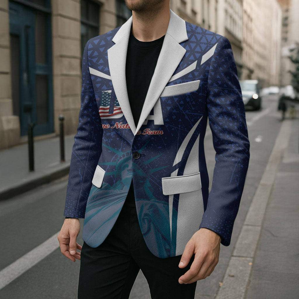 United States 2026 Soccer Custom Blazer Go USA One Nation One Team