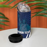 United States 2026 Soccer Custom 4 in 1 Can Cooler Tumbler Go USA One Nation One Team