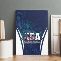 United States 2026 Soccer Canvas Wall Art Go USA One Nation One Team