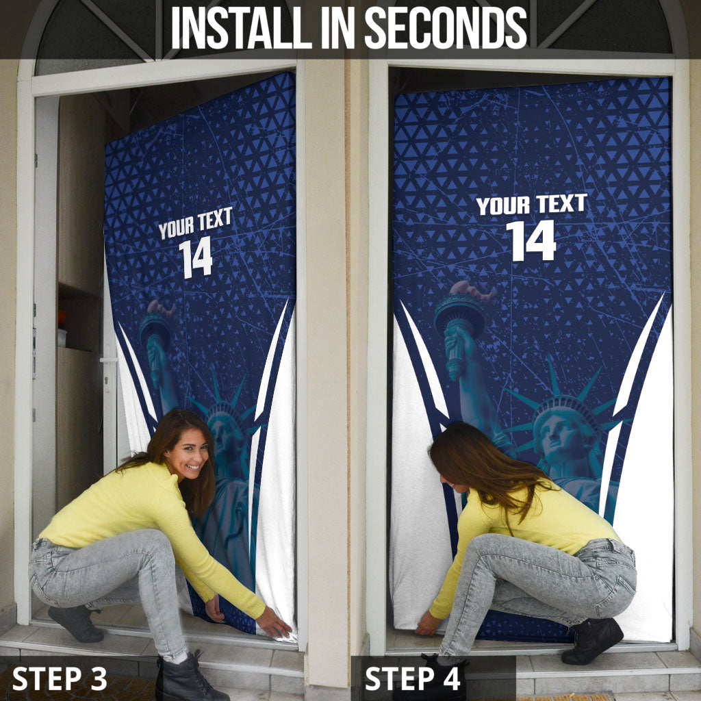 United States 2026 Soccer Custom Door Cover Go USA One Nation One Team