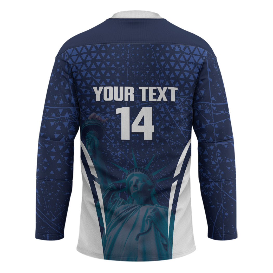 United States 2026 Soccer Custom Hockey Jersey Go USA One Nation One Team