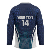 United States 2026 Soccer Custom Hockey Jersey Go USA One Nation One Team