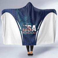 United States 2026 Soccer Hooded Blanket Go USA One Nation One Team