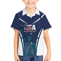 United States 2026 Soccer Custom Kid Hawaiian Shirt Go USA One Nation One Team