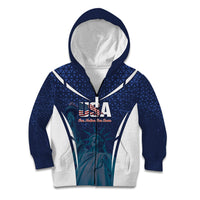 United States 2026 Soccer Custom Kid Hoodie Go USA One Nation One Team