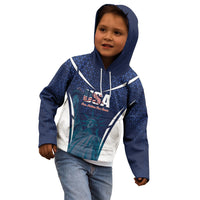 United States 2026 Soccer Custom Kid Hoodie Go USA One Nation One Team