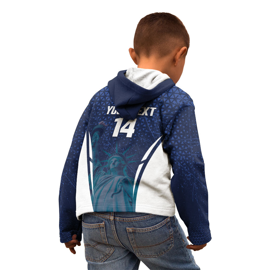 United States 2026 Soccer Custom Kid Hoodie Go USA One Nation One Team