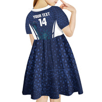 United States 2026 Soccer Custom Kid Short Sleeve Dress Go USA One Nation One Team