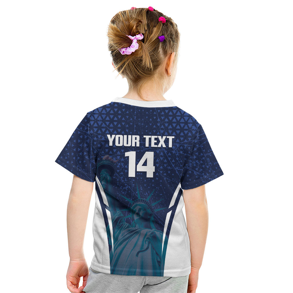 United States 2026 Soccer Custom Kid T Shirt Go USA One Nation One Team