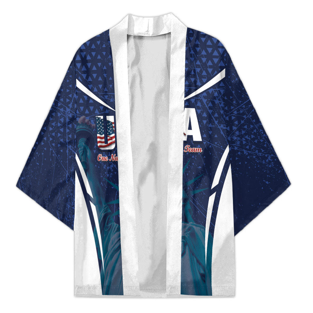 United States 2026 Soccer Custom Kimono Go USA One Nation One Team