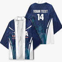 United States 2026 Soccer Custom Kimono Go USA One Nation One Team