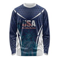 United States 2026 Soccer Custom Long Sleeve Shirt Go USA One Nation One Team