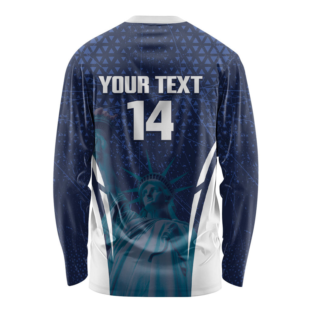 United States 2026 Soccer Custom Long Sleeve Shirt Go USA One Nation One Team