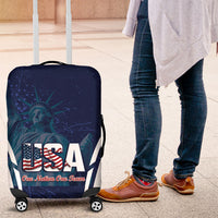 United States 2026 Soccer Luggage Cover Go USA One Nation One Team