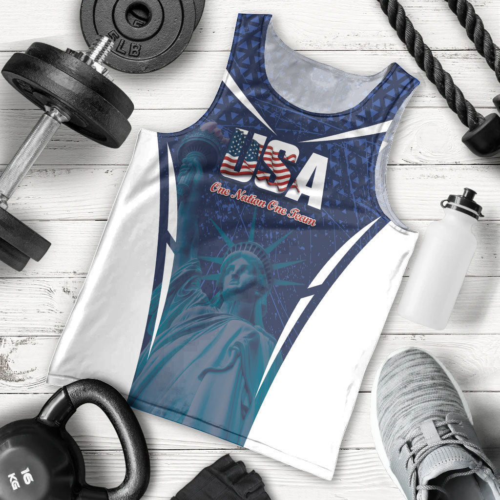 United States 2026 Soccer Custom Men Tank Top Go USA One Nation One Team
