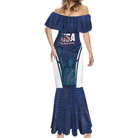 United States 2026 Soccer Custom Mermaid Dress Go USA One Nation One Team