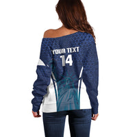 United States 2026 Soccer Custom Off Shoulder Sweater Go USA One Nation One Team