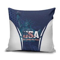 United States 2026 Soccer Pillow Cover Go USA One Nation One Team