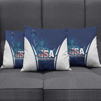 United States 2026 Soccer Pillow Cover Go USA One Nation One Team