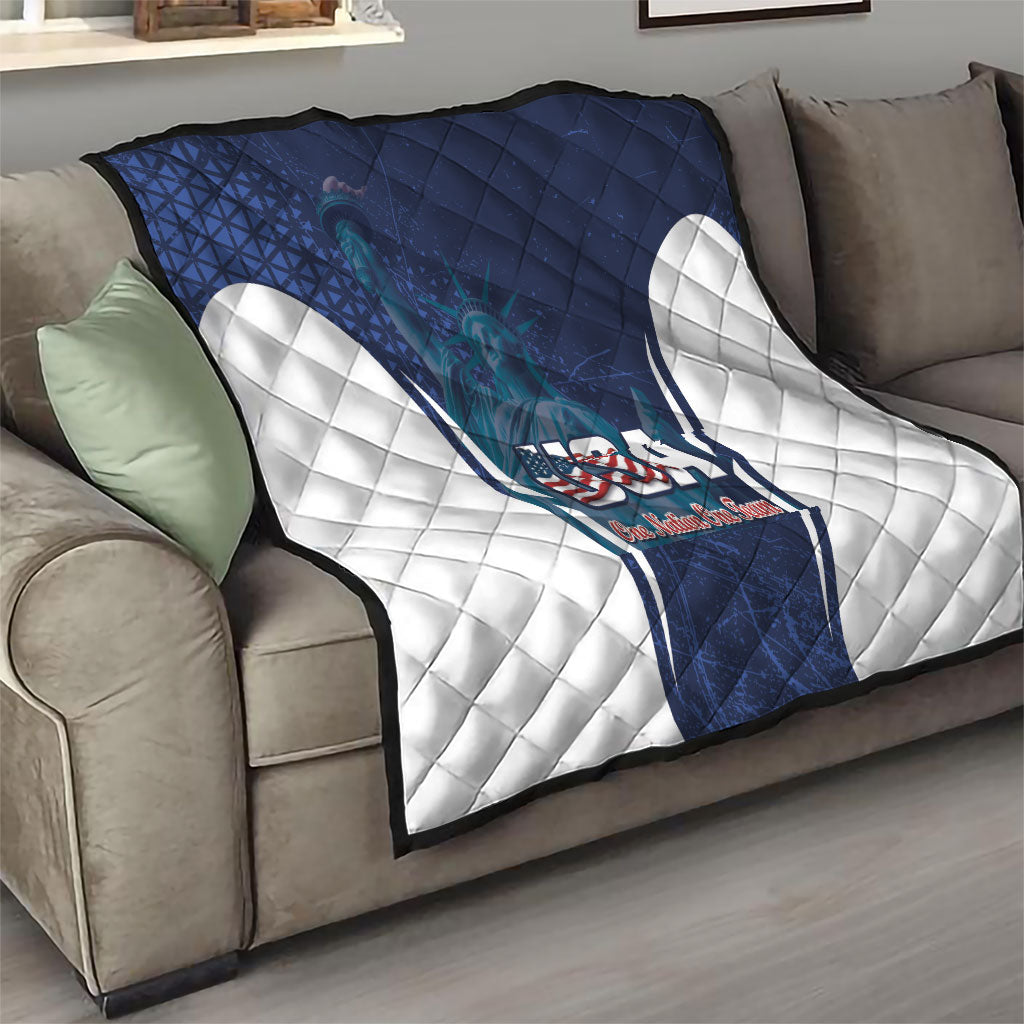 United States 2026 Soccer Quilt Go USA One Nation One Team
