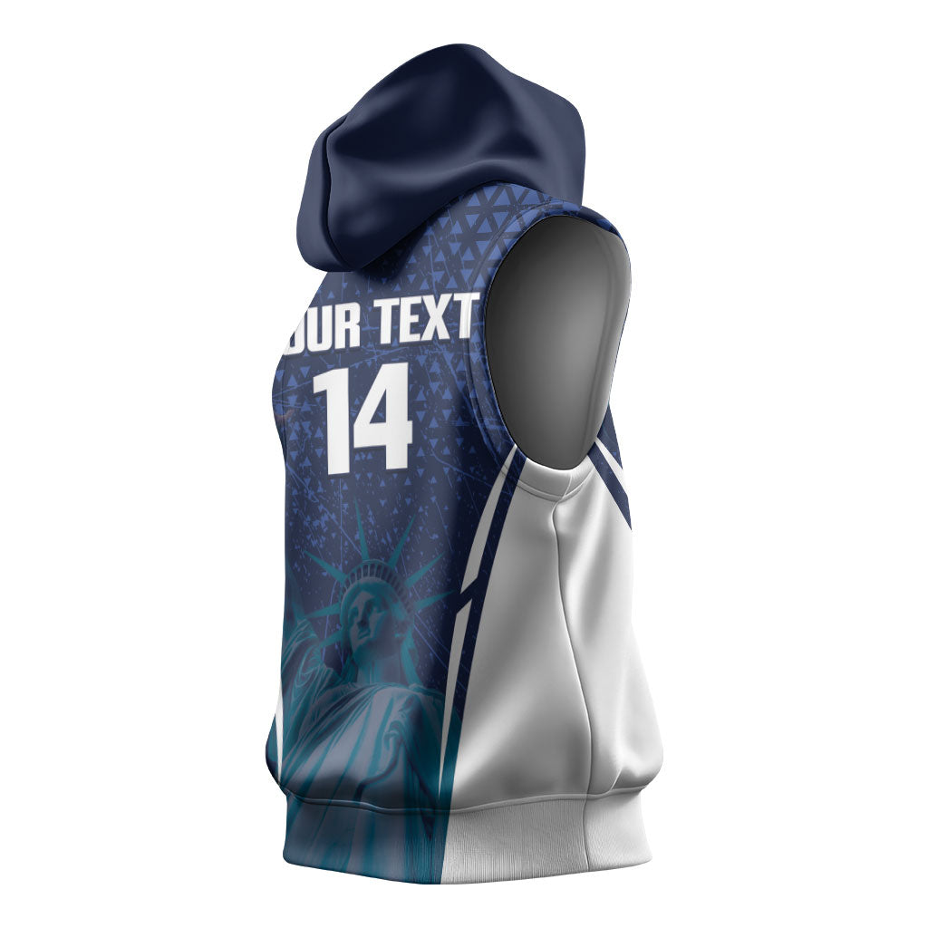 United States 2026 Soccer Custom Sleeveless Hoodie Go USA One Nation One Team
