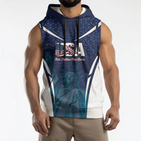 United States 2026 Soccer Custom Sleeveless Hoodie Go USA One Nation One Team