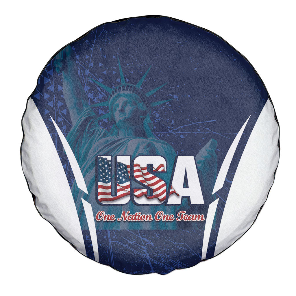 United States 2026 Soccer Spare Tire Cover Go USA One Nation One Team