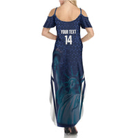 United States 2026 Soccer Custom Summer Maxi Dress Go USA One Nation One Team