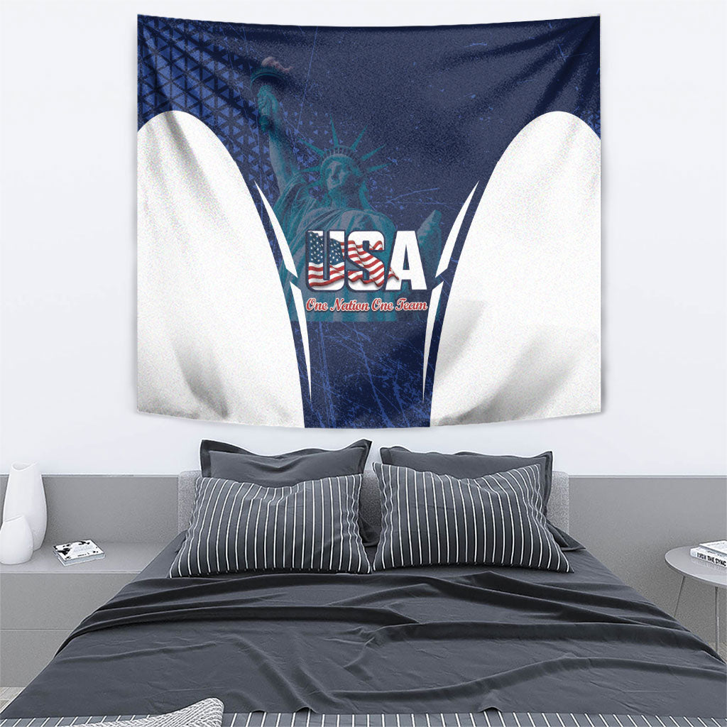 United States 2026 Soccer Tapestry Go USA One Nation One Team